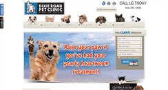 Desktop Screenshot of dixieroadpet.com