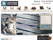 Tablet Screenshot of dixieroadpet.com